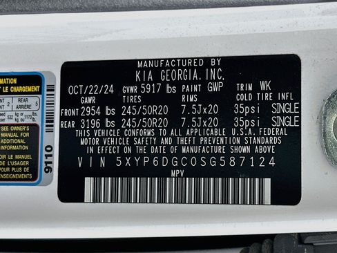 Used 2025 Kia Telluride S AWD/4WD image 12
