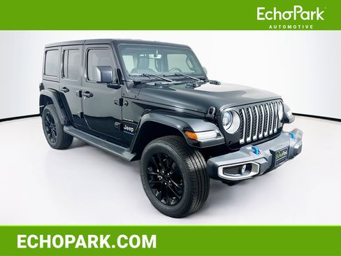 Used 2023 Jeep Wrangler Sahara w/ Cold Weather Group image 1