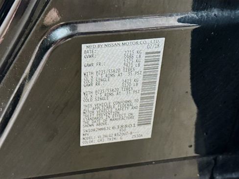 Used 2018 Nissan Pathfinder SL w/ Midnight Edition Package image 35