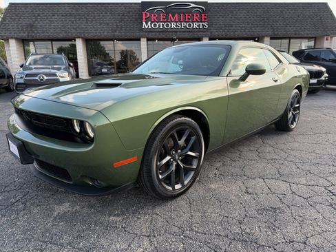 Used 2022 Dodge Challenger SXT w/ Blacktop Package RWD image 1