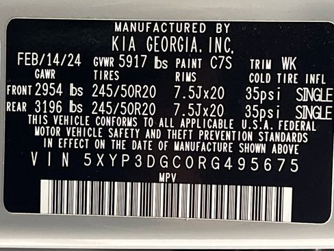 Used 2024 Kia Telluride EX X-Line image 80