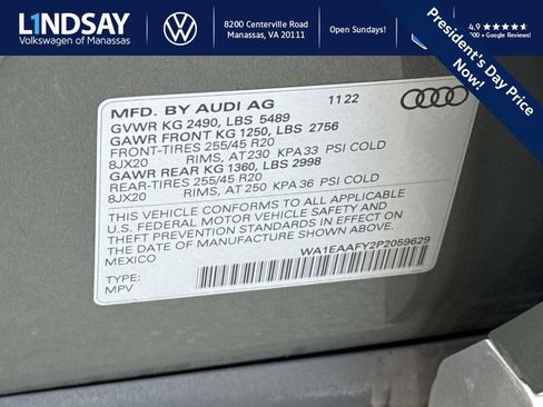 Used 2023 Audi Q5 2.0T Premium Plus w/ Premium Plus Package image 25