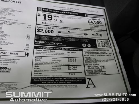 New 2026 Jeep Wrangler Unlimited Rubicon AWD/4WD image 37