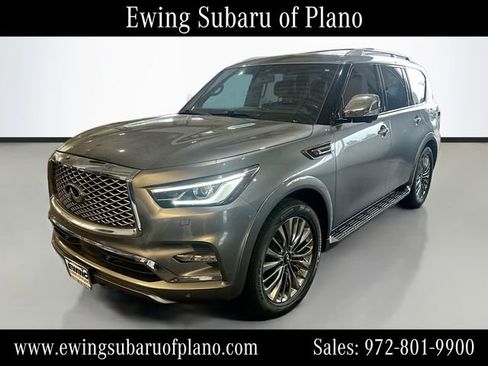 Used 2021 INFINITI QX80 Sensory w/ Cargo Package RWD image 3