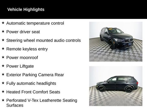 Used 2023 Volkswagen Tiguan SE R-Line AWD/4WD image 2