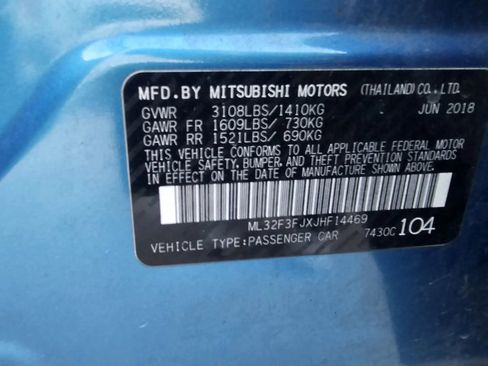Used 2018 Mitsubishi Mirage G4 ES image 17
