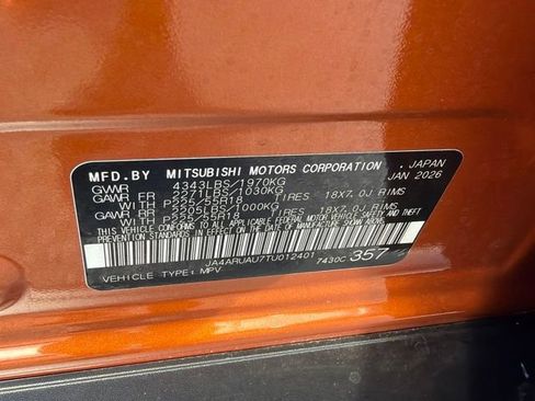 Used 2026 Mitsubishi Outlander Sport ES AWD/4WD image 23