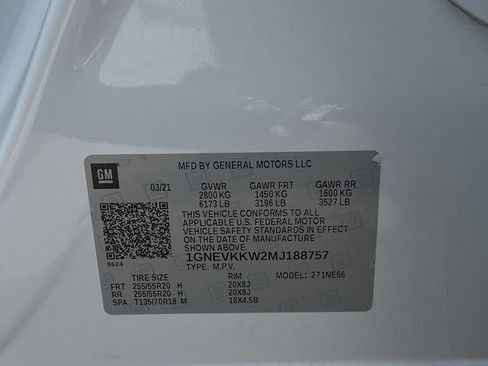 Used 2021 Chevrolet Traverse Premier w/ Redline Edition AWD/4WD image 35