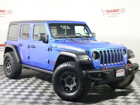 Used 2021 Jeep Wrangler Unlimited Rubicon w/ Cold Weather Group AWD/4WD image 2