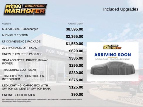Used 2016 Chevrolet Silverado 2500 LT w/ Midnight Edition AWD/4WD image 2