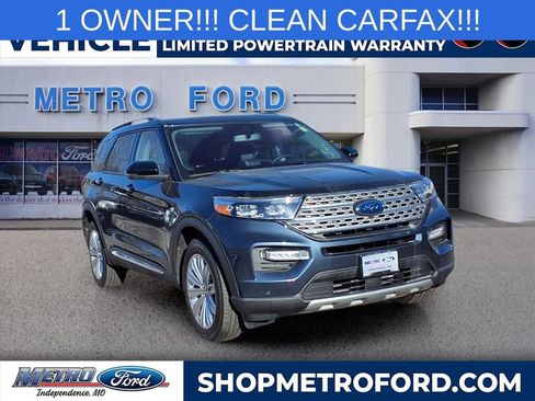 Used 2022 Ford Explorer Limited w/ Limited Technology Package image 1