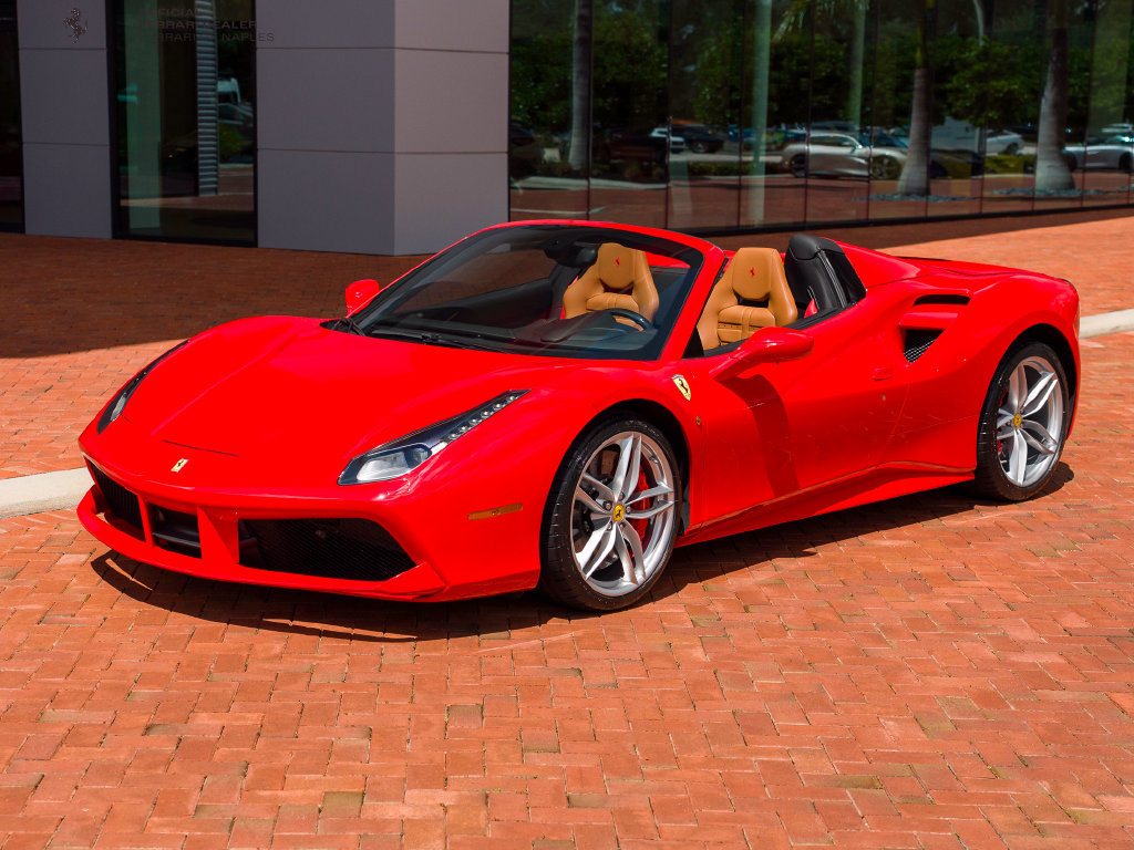 Certified 2019 Ferrari 488 Spider RWD image 1