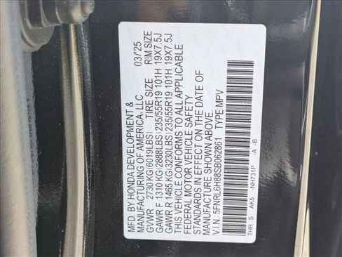 Used 2025 Honda Odyssey Touring image 15