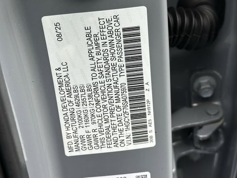 Used 2025 Honda Accord Sport image 45