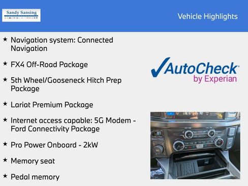 New 2026 Ford F250 Lariat w/ Black Appearance Package AWD/4WD image 9