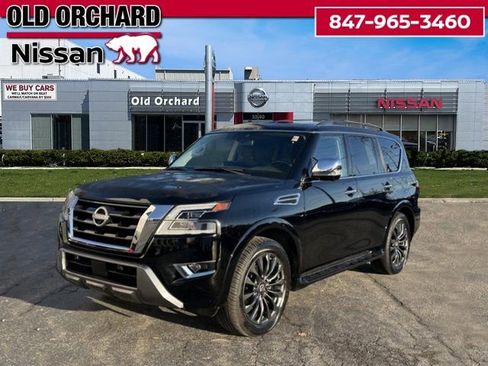 Used 2024 Nissan Armada Platinum w/ Captain's Chairs Package image 1