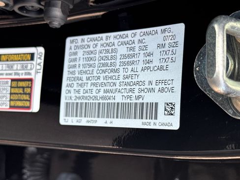 Used 2020 Honda CR-V LX image 47