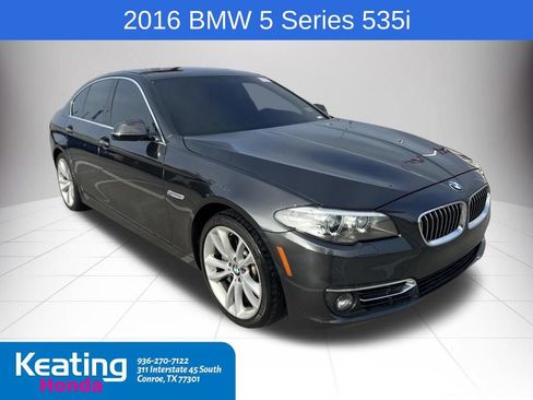 Used 2016 BMW 535i Sedan RWD image 1