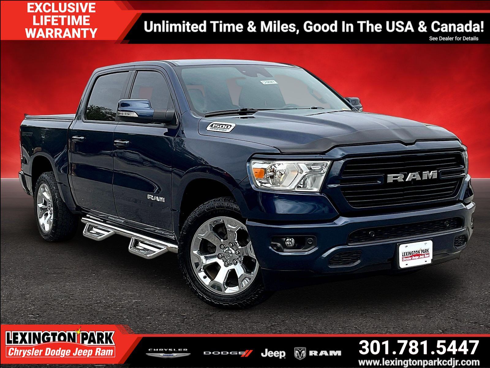 Used 2021 RAM 1500 Big Horn w/ Trailer Tow Group AWD/4WD image 1