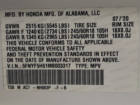 Used 2021 Honda Pilot EX-L image 33