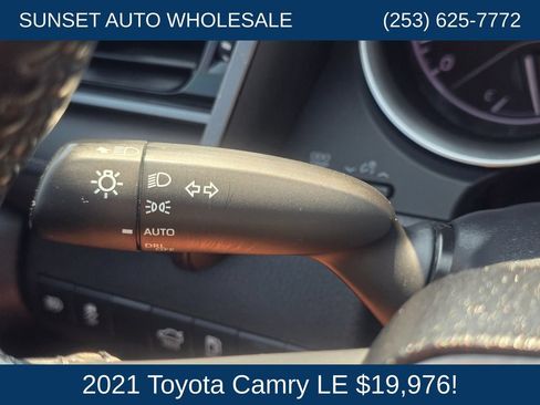 Used 2021 Toyota Camry LE w/ Cold Weather Package FWD image 29
