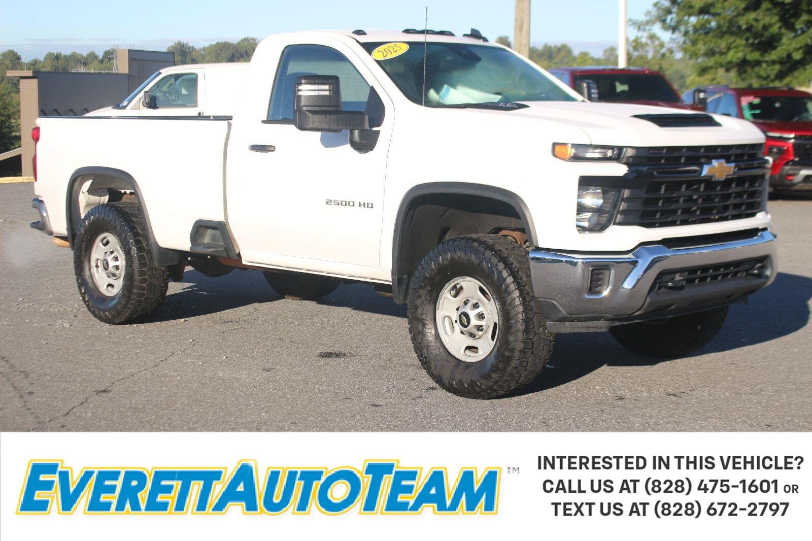 Used 2025 Chevrolet Silverado 2500 W/T w/ WT Convenience Package RWD image 1