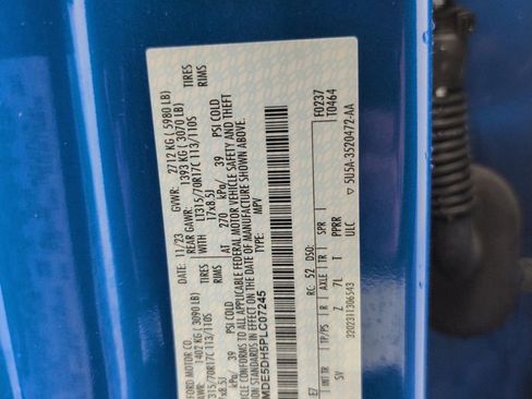 Used 2023 Ford Bronco Big Bend w/ Sasquatch Package image 41