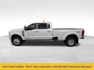 Certified 2025 Ford F450 Platinum w/ Platinum Plus Package AWD/4WD 360° Tour