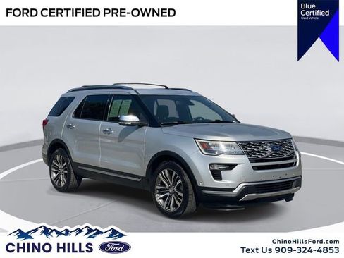 Certified 2018 Ford Explorer Platinum AWD/4WD image 1
