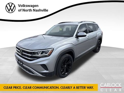 Certified 2023 Volkswagen Atlas SE w/ Panoramic Sunroof Package FWD image 1