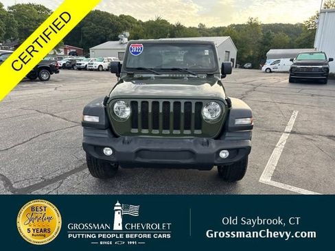 Used 2022 Jeep Wrangler Unlimited Sport AWD/4WD image 4
