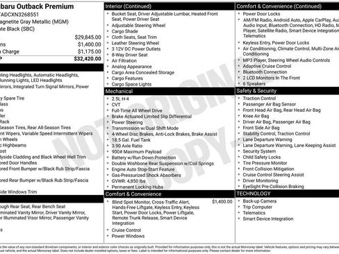 Used 2022 Subaru Outback Premium image 3
