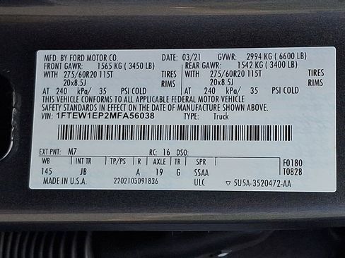 Used 2021 Ford F150 XL w/ STX Appearance Package AWD/4WD image 25