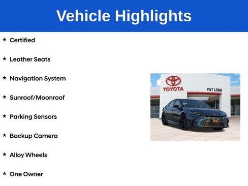 Certified 2026 Toyota Camry XSE w/ Premium Plus Package FWD image 5
