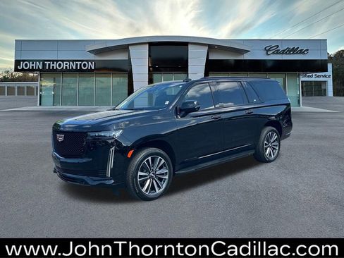 Used 2021 Cadillac Escalade ESV Sport Platinum w/ Heavy-Duty Trailer Package AWD/4WD image 1