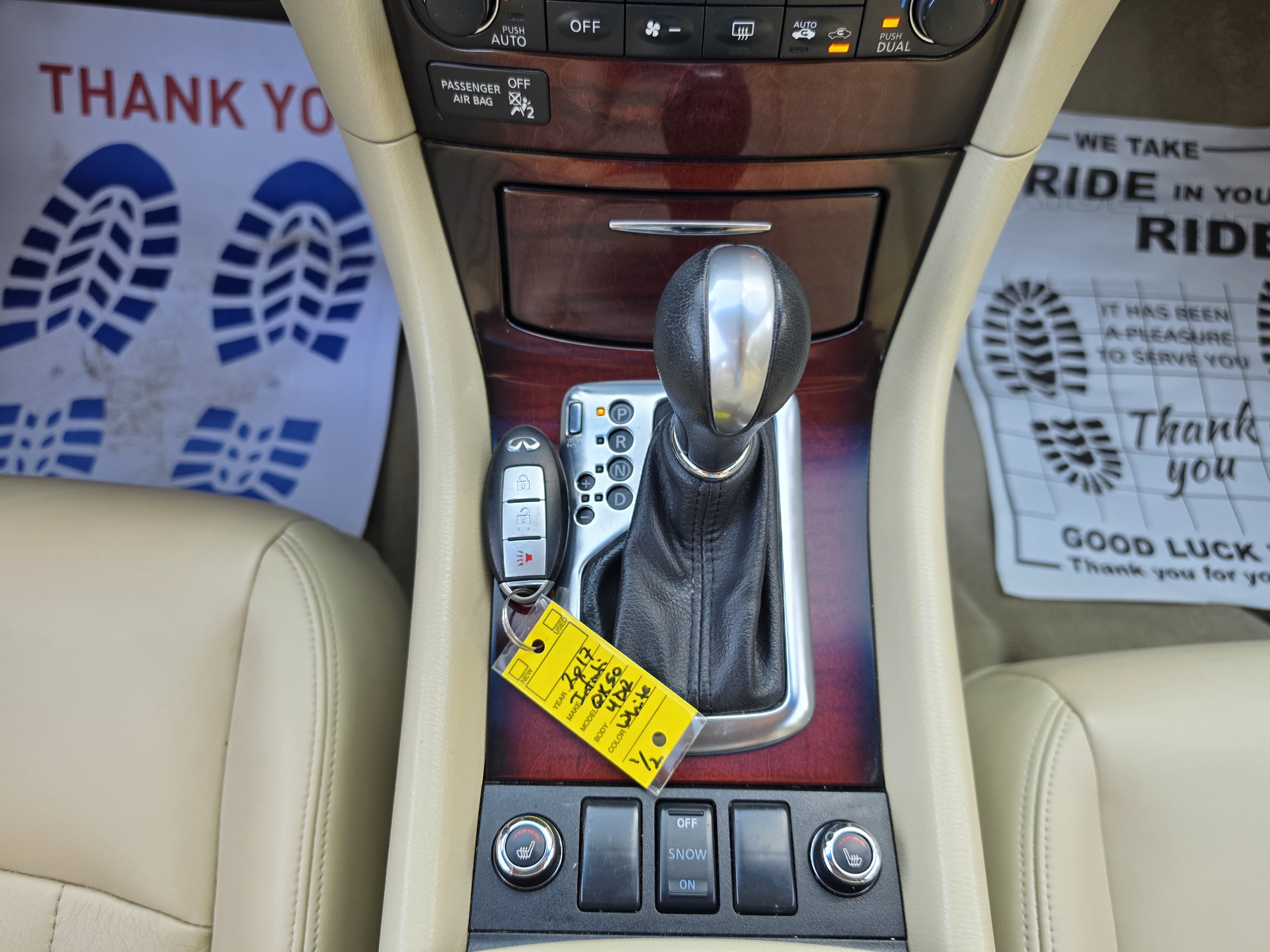 Used 2017 INFINITI QX50 AWD w/ Premium Plus Package image 34