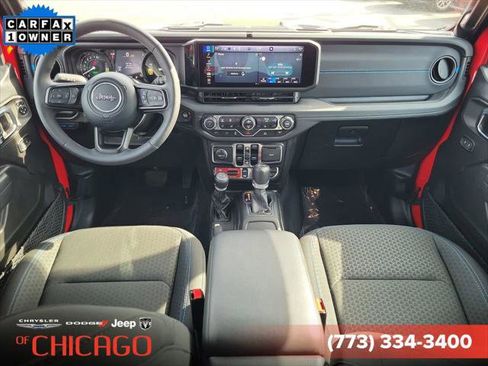 Certified 2025 Jeep Wrangler Unlimited Rubicon 4xe w/ Convenience Group AWD/4WD image 12
