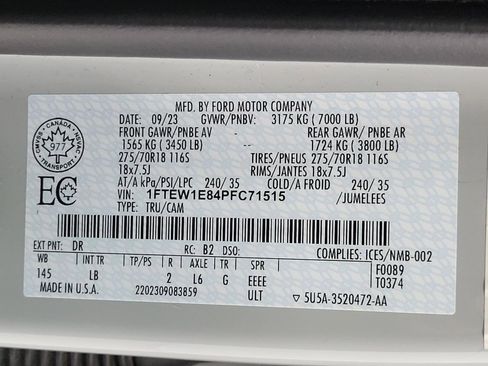 Used 2023 Ford F150 Tremor AWD/4WD image 28