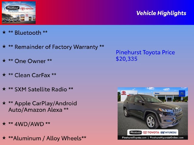 Used 2024 Jeep Compass Sport AWD/4WD image 16