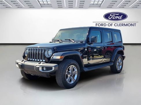 Used 2021 Jeep Wrangler Unlimited Sahara AWD/4WD image 2