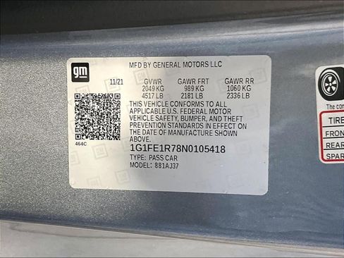 Used 2022 Chevrolet Camaro SS image 34