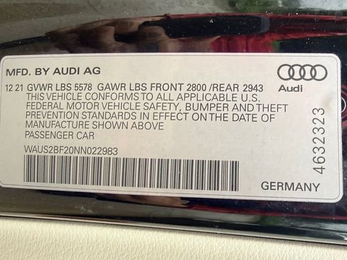 Used 2022 Audi A7 Prestige AWD/4WD image 49