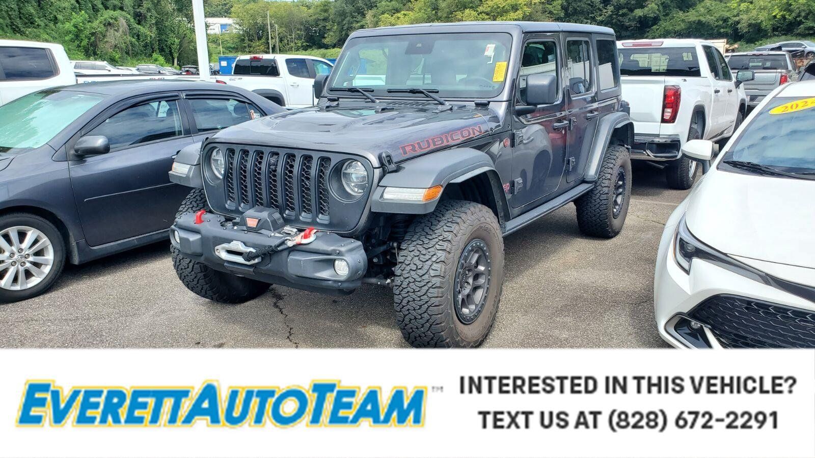 Used 2022 Jeep Wrangler Unlimited Rubicon w/ Xtreme Recon 35" Tire Package AWD/4WD image 1
