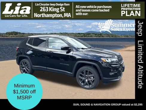 New 2026 Jeep Compass Limited w/ Sun, Sound & Navigation Group AWD/4WD image 1