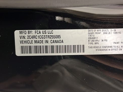 New 2026 Chrysler Voyager LX FWD image 28