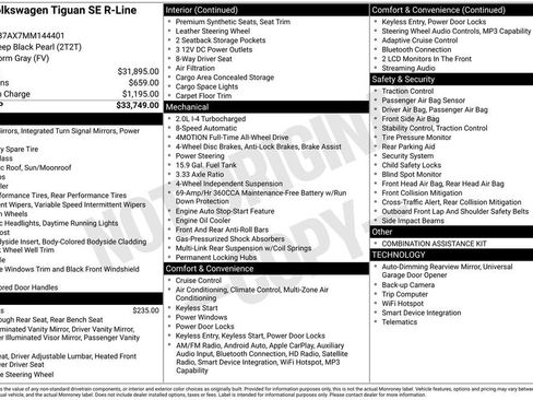 Used 2021 Volkswagen Tiguan SE R-Line image 7