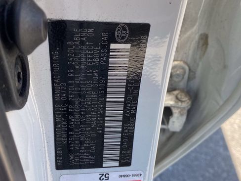 Certified 2023 Toyota Camry SE FWD image 13