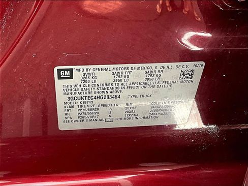 Used 2017 Chevrolet Silverado 1500 High Country AWD/4WD image 19
