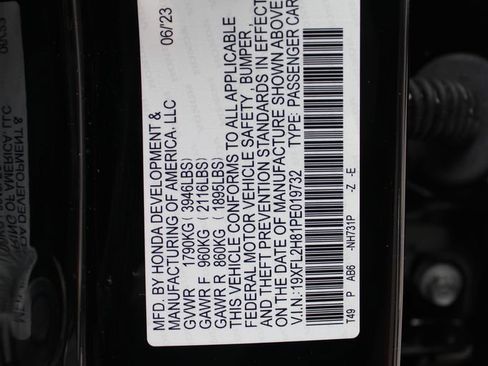 Certified 2023 Honda Civic Sport image 28