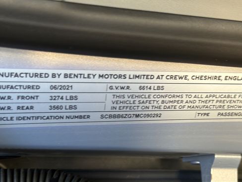 Used 2021 Bentley Flying Spur W12 AWD/4WD image 31